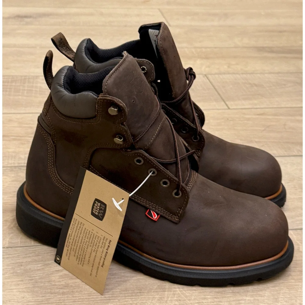 RED WING 4404 DYNAFORCE 6-INCH INSULATED WATERPROOF SAFETY TOE WORK BOOTS 11 E2